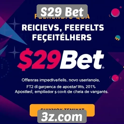 S29 Bet oferece promoções atrativas para novos usuários
