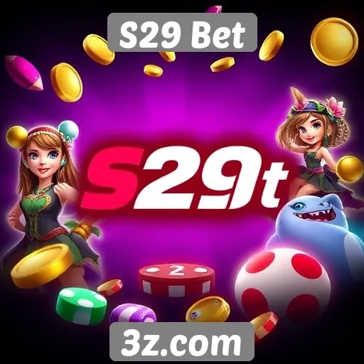 Variedade de jogos disponíveis na S29 Bet